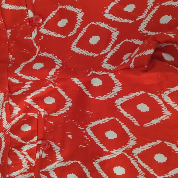 The Limited orange and cream shorts sz 12 - Picture 3 of 3